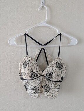 Floral Mesh Lace Bralet